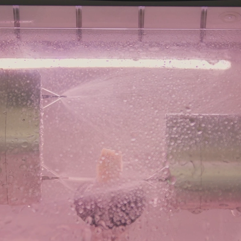 Aufnahme bei der Herstellung eines CEREC®-Zahnersatzes